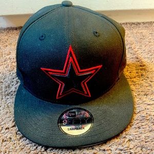 never worn Dallas Cowboys hat. Snap back